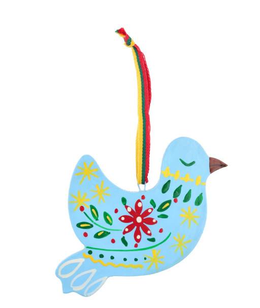 Hanging decoration bluish bird